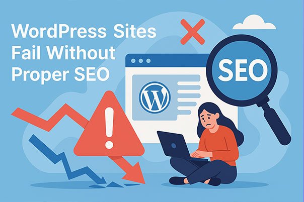 wordpress sites fail without SEO