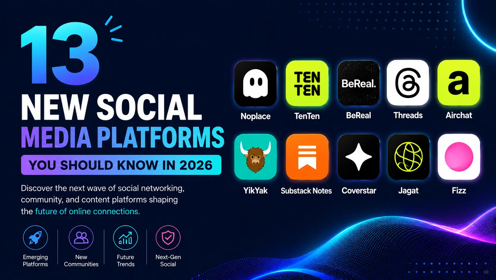 New Social Media Platforms